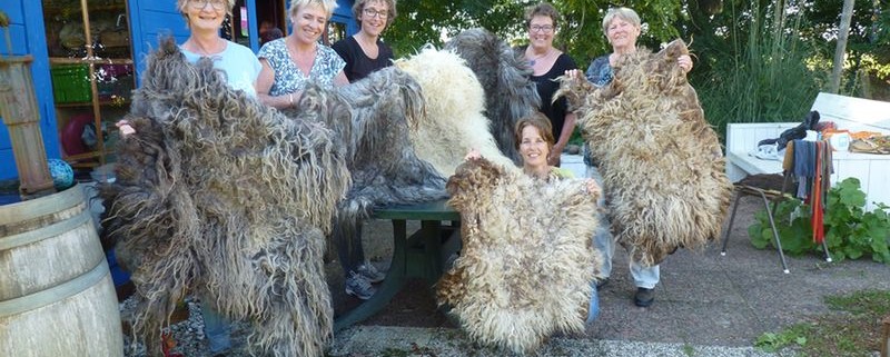 Werken met Wol Hennie Hartkamp Viltworkshop vilten P1050844