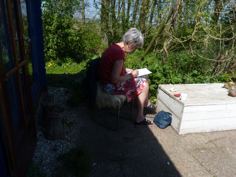 Werken met Wol Hennie Hartkamp Viltworkshop vilten P1060594
