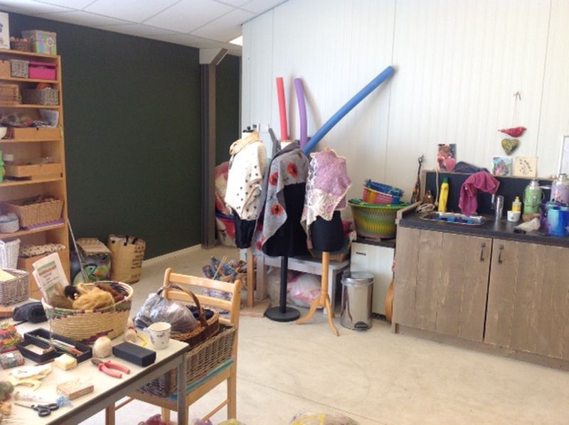 Werken met Wol Hennie HartkampIMG 4684